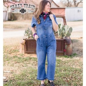 NWT denim jumper in multiple sizes